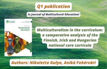 New publication about the multiculturalism in three national curricula