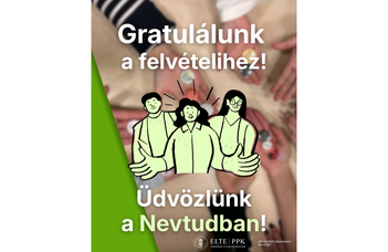 Gratulálunk minden újonnan felvett hallgatónknak!