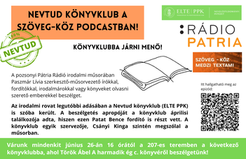 Benne vagyunk a rádióban! A Nevtud könyvklub híre Pozsonyig ér!